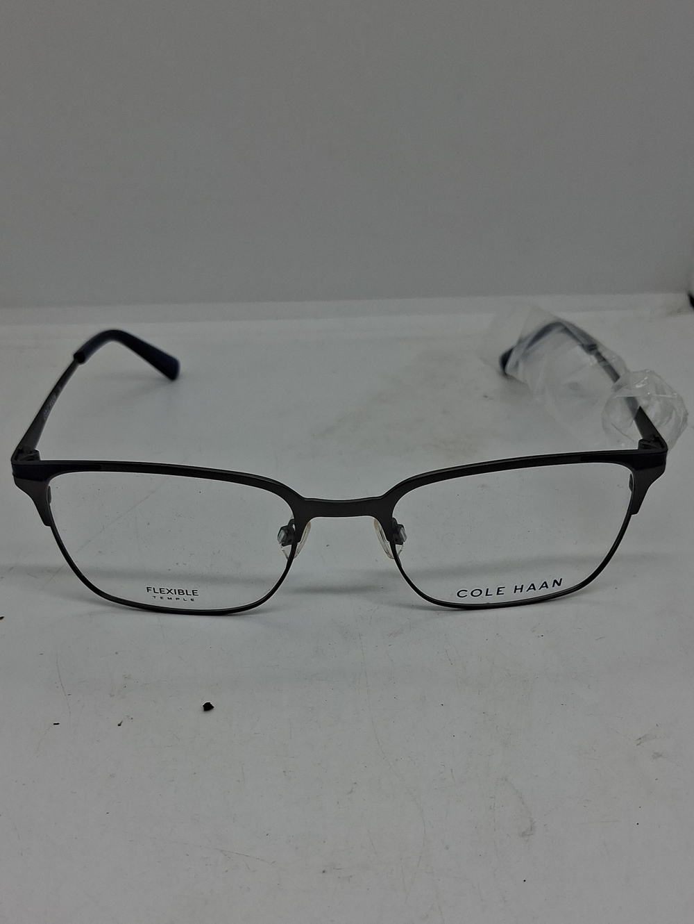 NWT Rxable Cole Haan CH4051 Gunmetal Eyeglass Frames